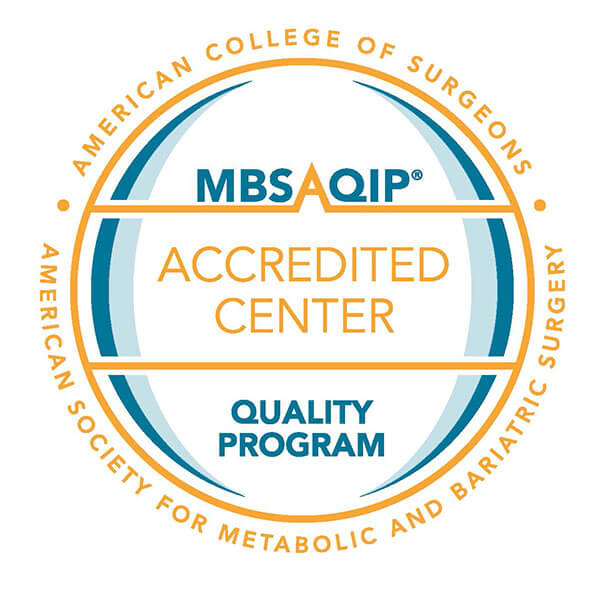 American College of Surgeons - MBSAQIP Accredited Center Logo
